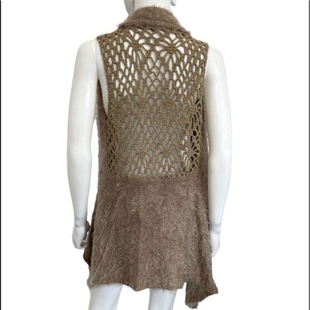 Trendology wool‎ blend vest cardigan